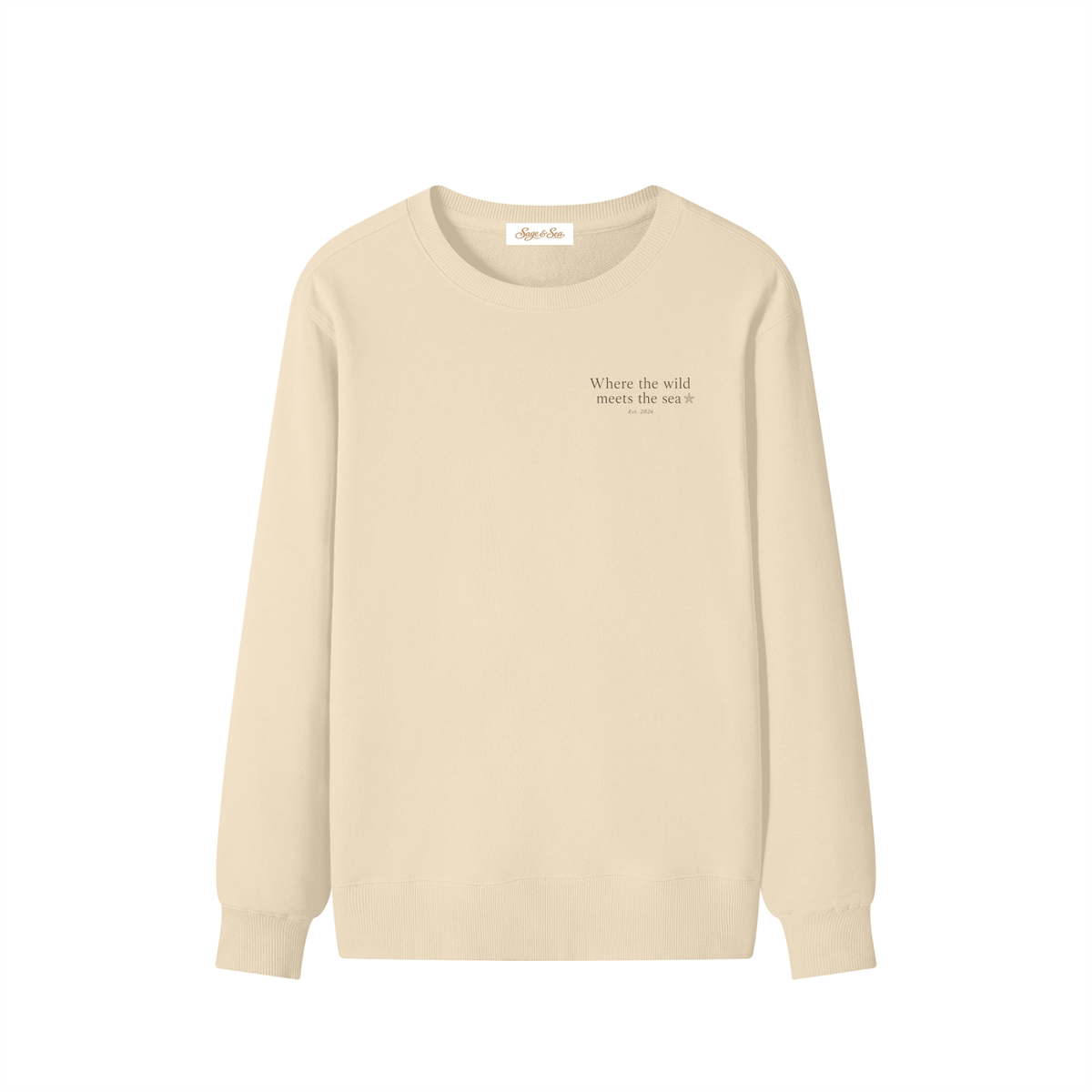 The Wild Meets the Sea Sweater
